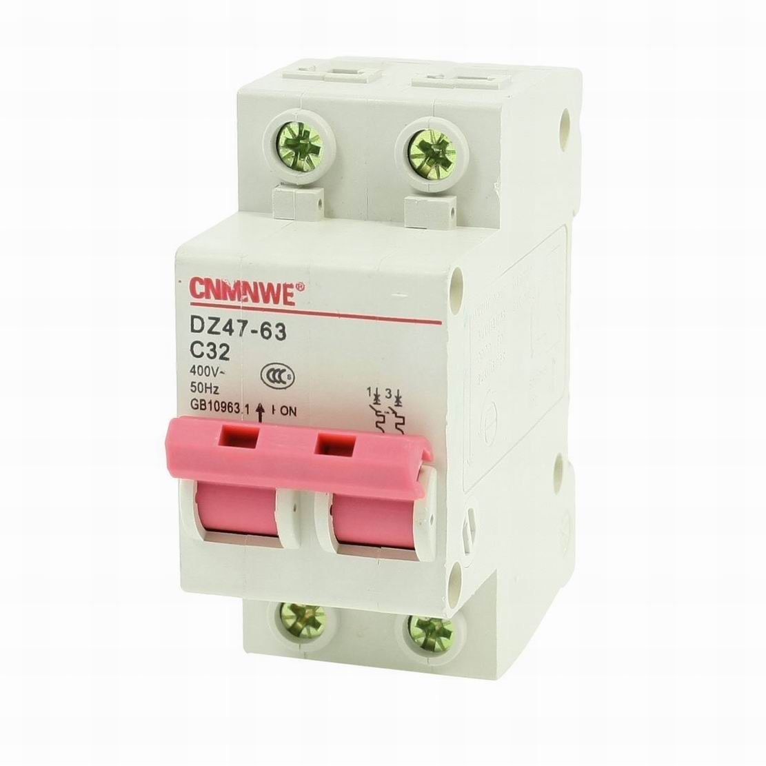 Ucland DIN Rail Mount Miniature Circuit Breaker 400VAC 32A 6000A DZ47