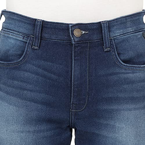 Image of Wrangler Men's Bostin Blue Jeans (Slim)