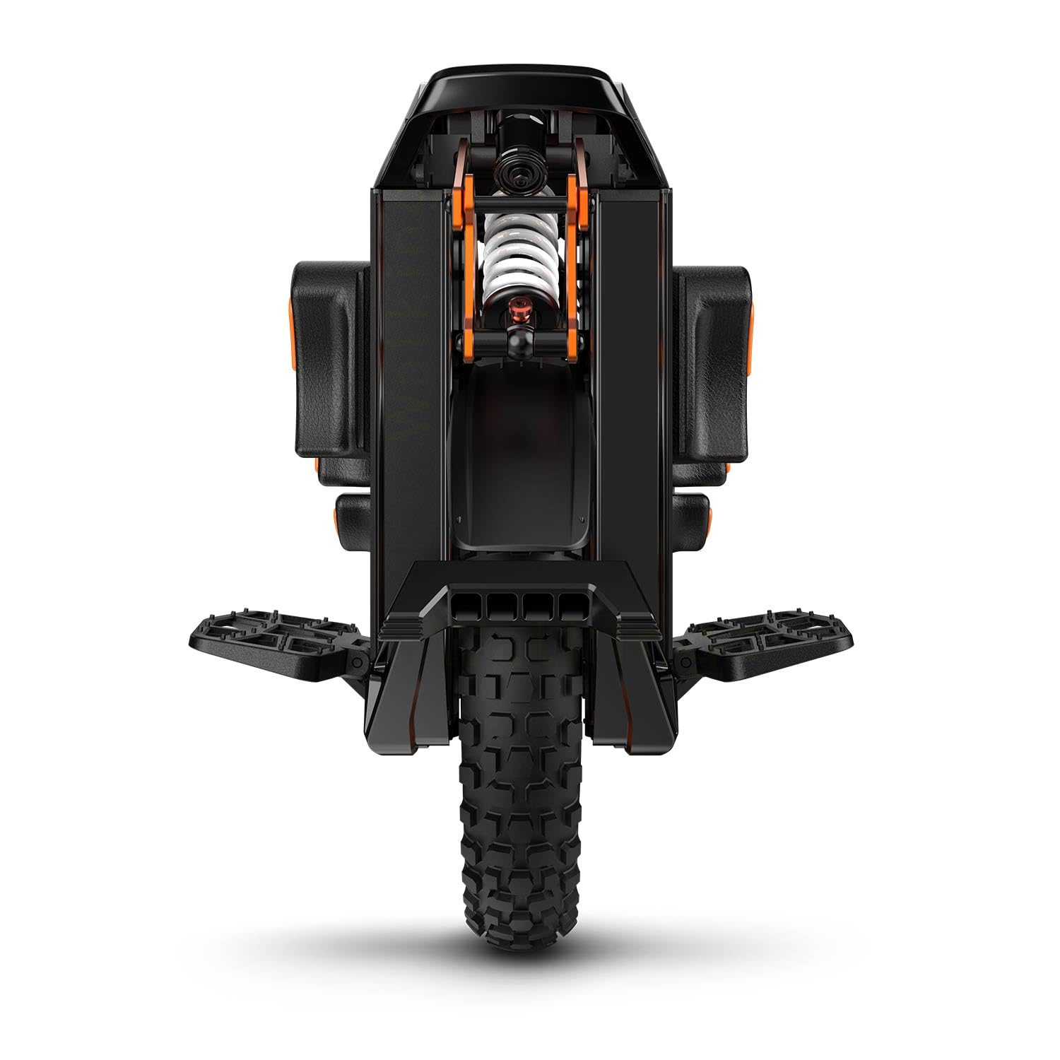 Inmotion Einrad Elektrisch V14 50S Adventure, Erwachsene, Schwarz, Motor 4000W, Reichweite bis zu 120km, Geschwindigkeit auf 25 km/h begrenzt, Luftreifen 16''