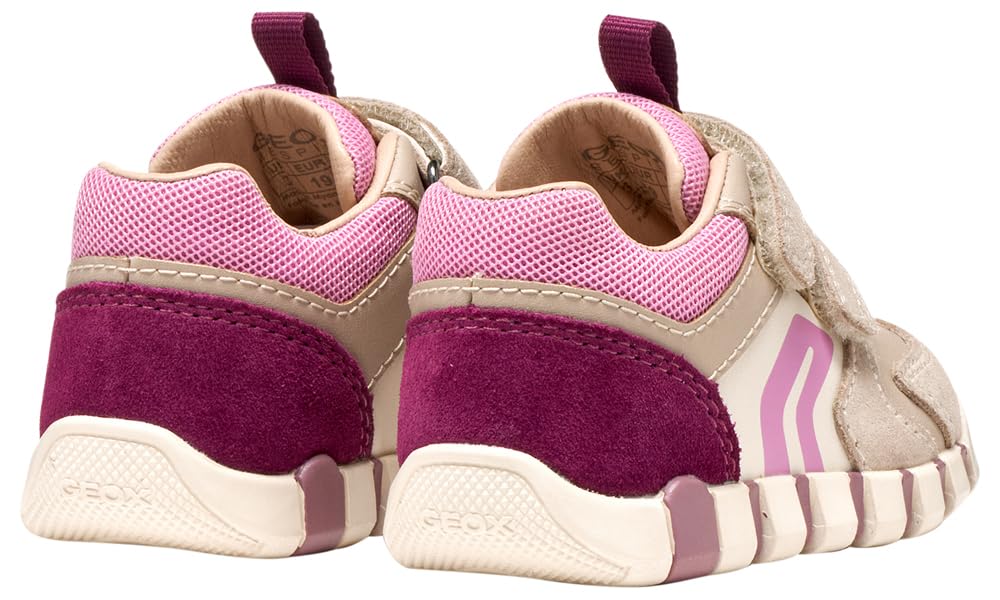 Geox Baby Girl B IUPIDOO Girl C First Steps Beige/DK Pink 18_EU