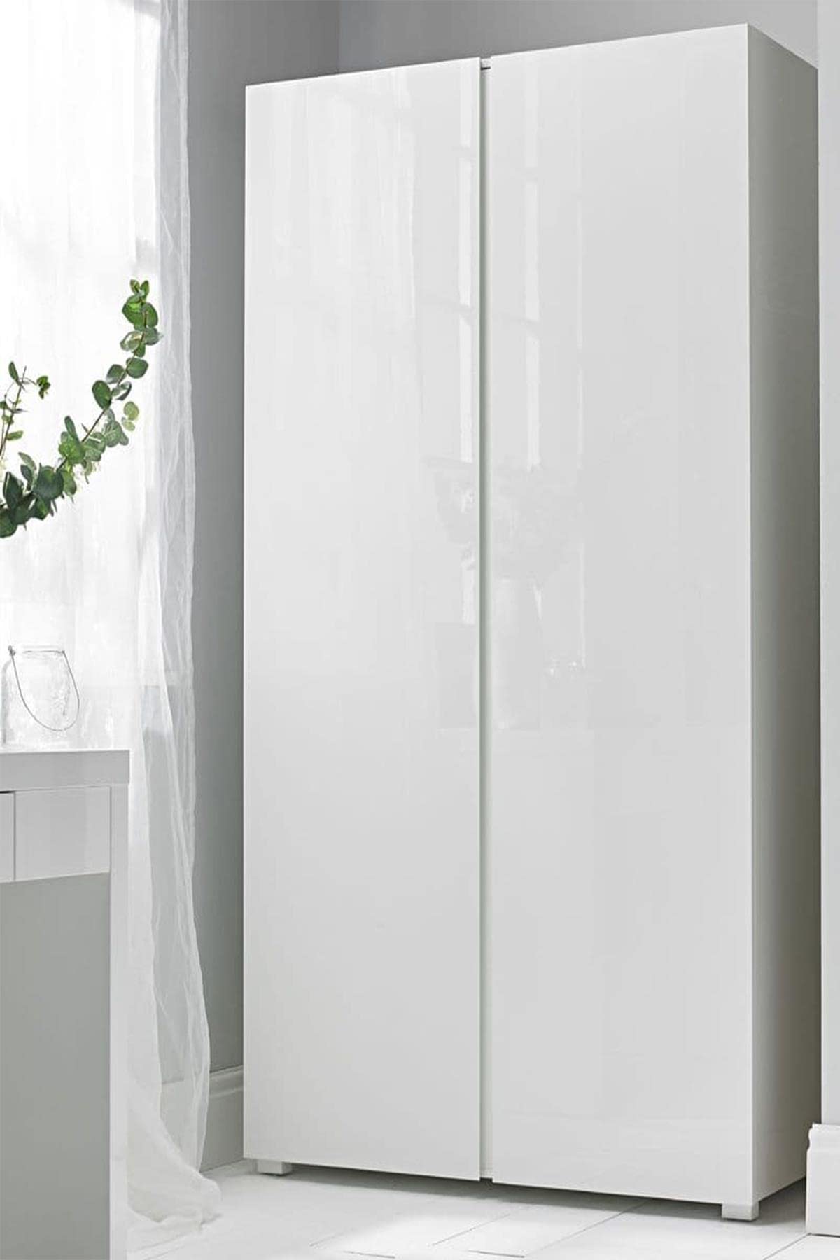 Parlak Beyaz Yapışkanlı Folyo 75 CM X 2 MT