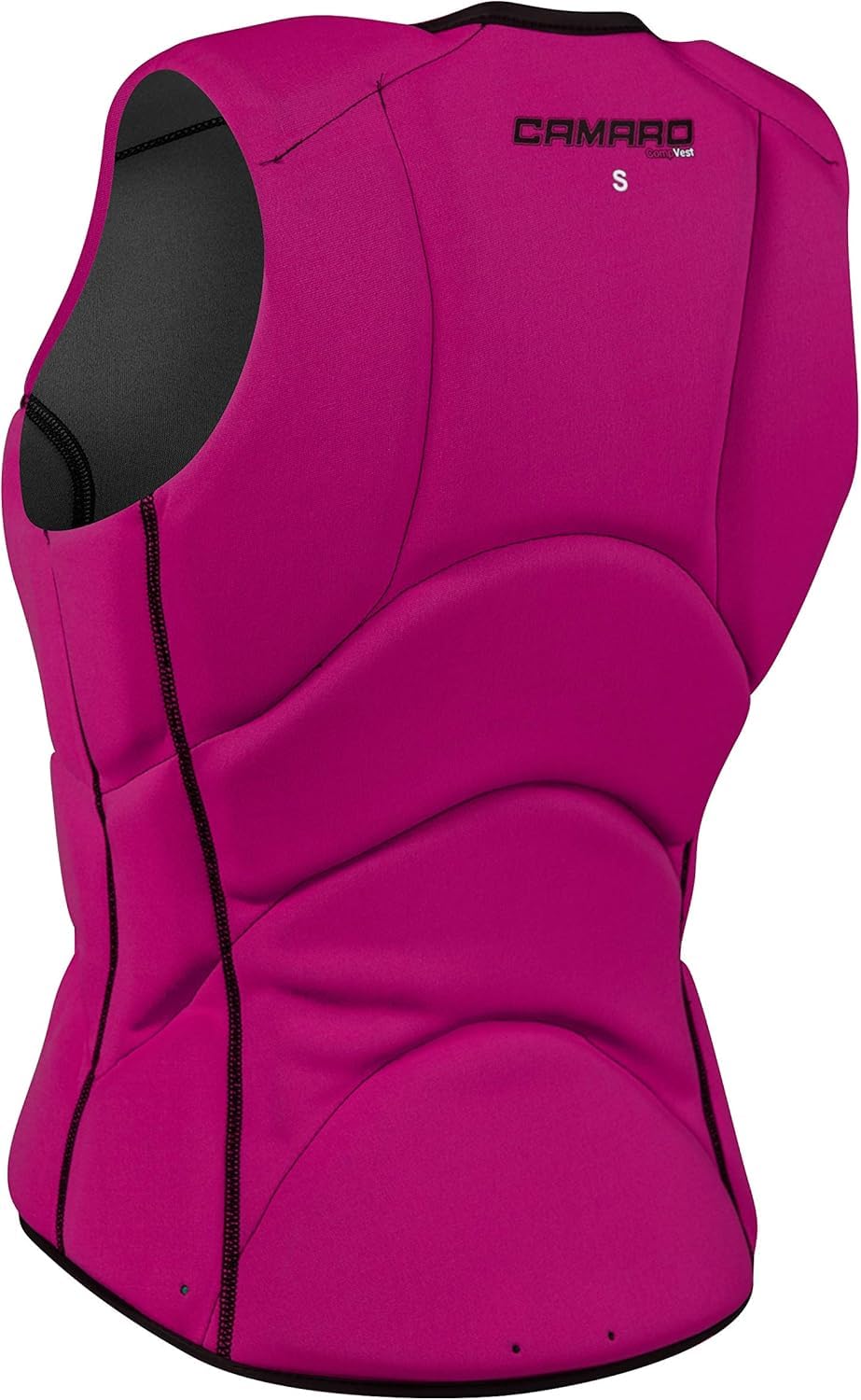 Camaro Comp Damen Slasher Neopren Prallschutz Weste Wakeboard Kite Wasserski Black/Berry
