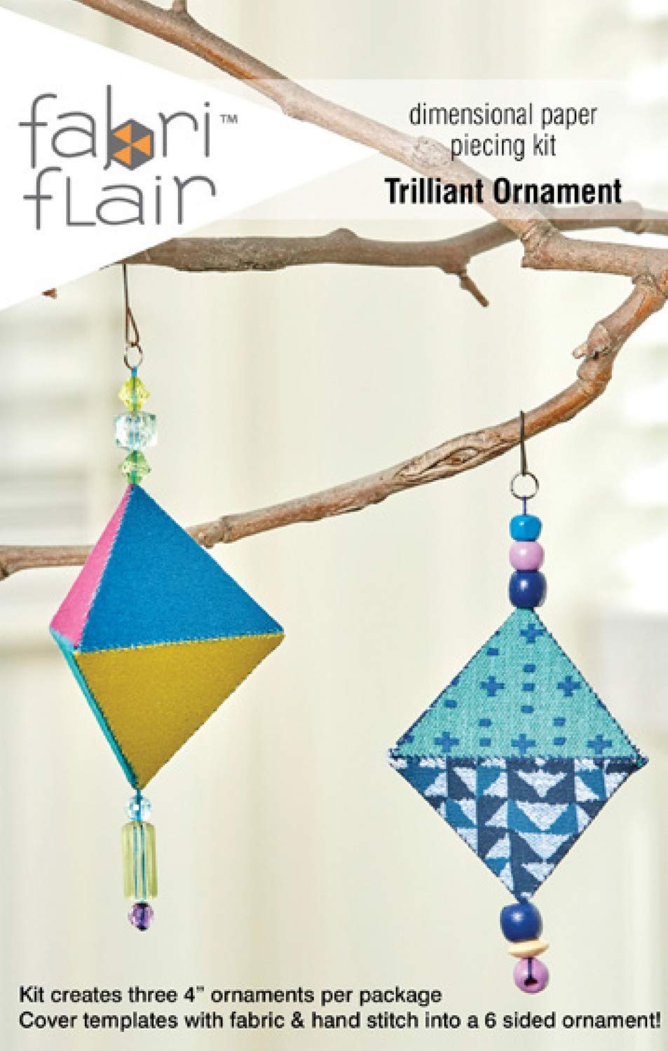 Indygo Junction Trilliant Ornament Fabriflair Kit Sewing Pattern