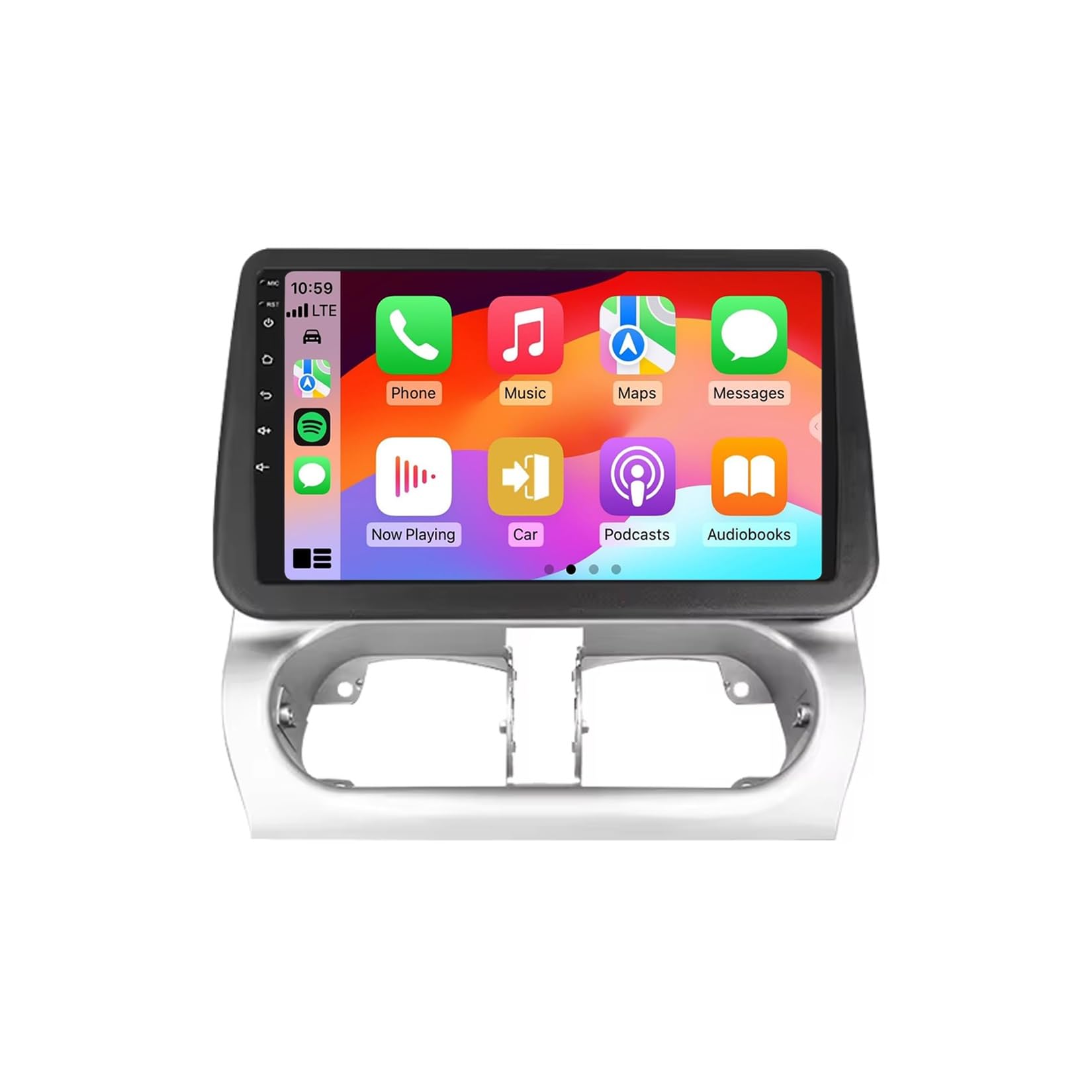 Android 9-calowy ekran dotykowy QLED radio samochodowe stereo do Opel Combo 2001-2011 z bezprzewodowym Carplay Android automatyczna nawigacja GPS z BT WiFi 4G USB Mirror Link FM RDS części samochodowe