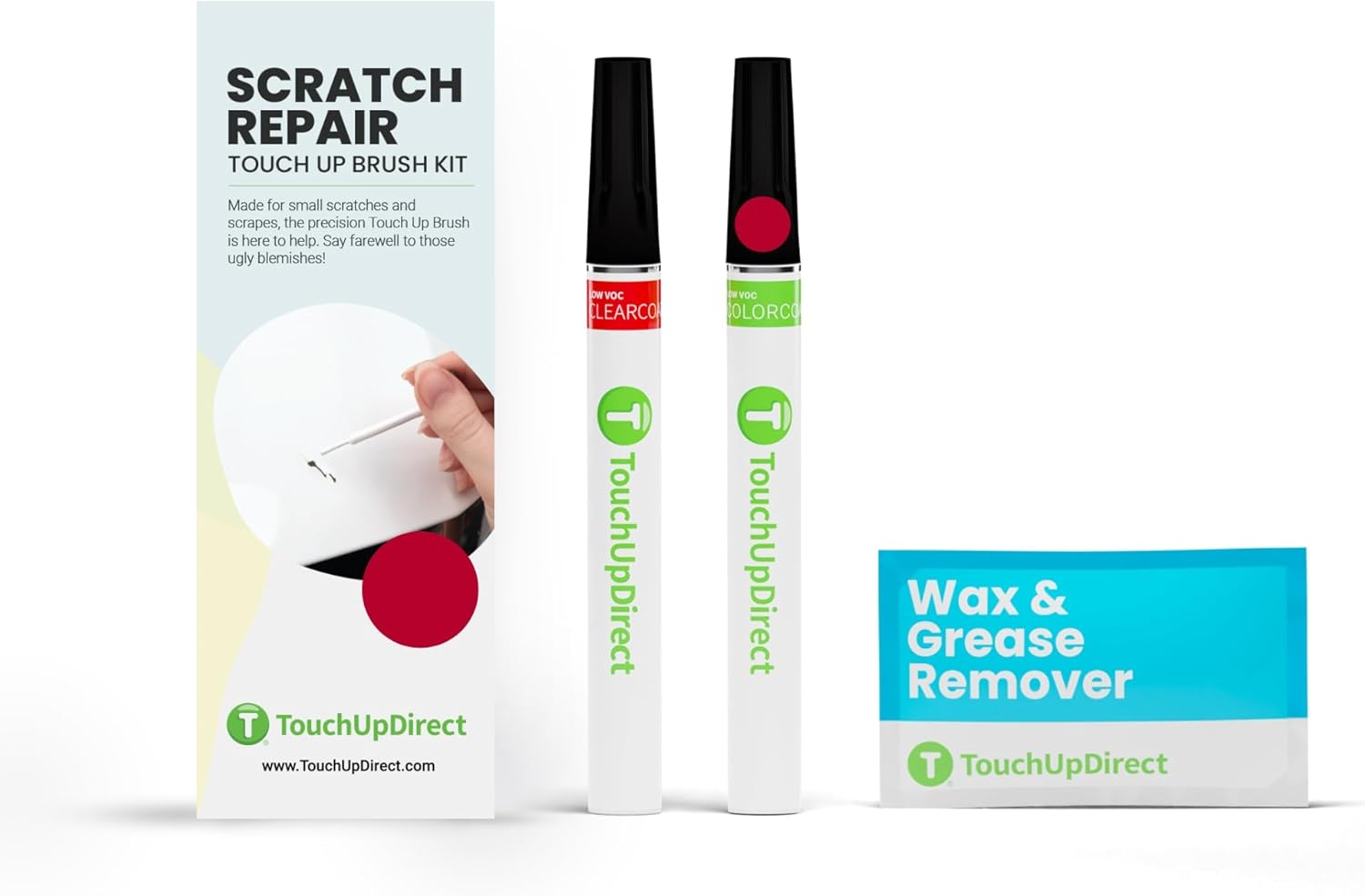 TouchUpDirect EA Hot Pepper Red Touch Up Paint Kit for Ford