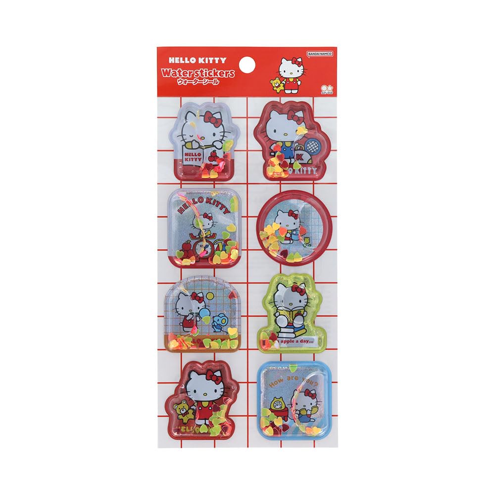 サンスター文具(Sun-Star Stationery) ハローキティ サンリオキャラクターズ グッズ シール ぷっくり ウォーターイン ハローキティ S8814902