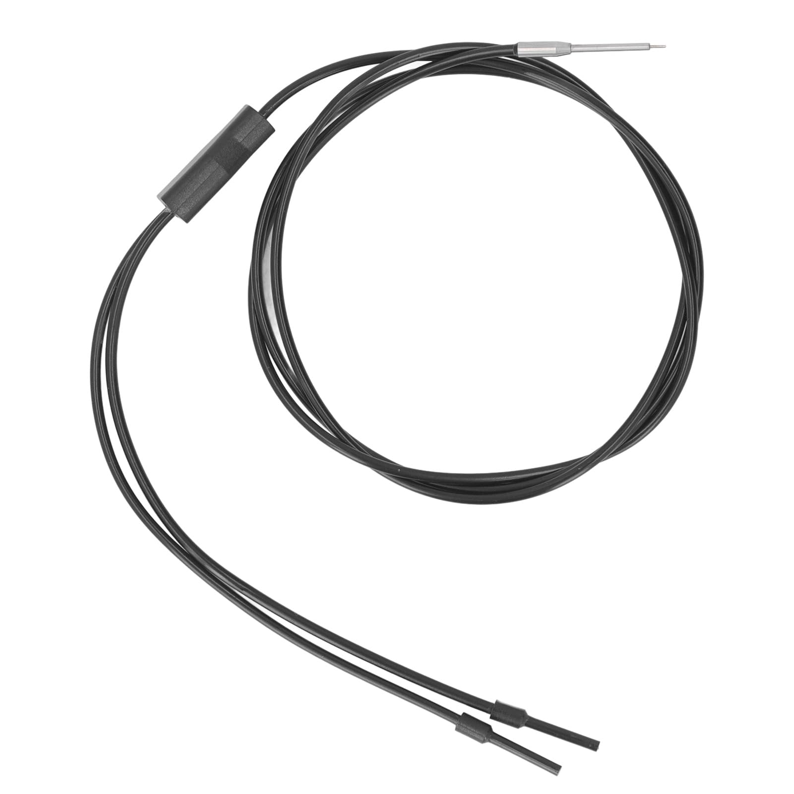 NDNCZDHC TP-46L Fiber Optic Sensor 0-46mm Detection Distance 2mm Sleeve Dia 1m Length Reflective Optical Fiber Sensor