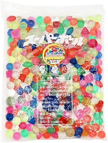Amazon こどもクラブ スーパーボール国産パックすくい用キラキラ300入 760 縁日用品 おもちゃ