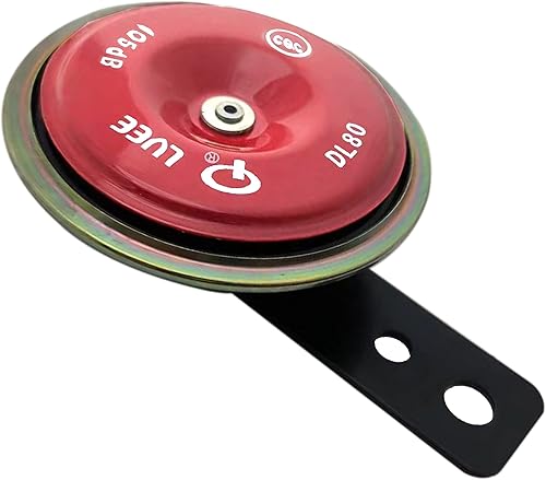 Miniatura 4 de Universal 12 V 110 db 450 Hz impermeable motocicleta cuerno apto para ciclomotor, vehículo eléctrico, scooter, bocinas de aire, bocina de motocicleta