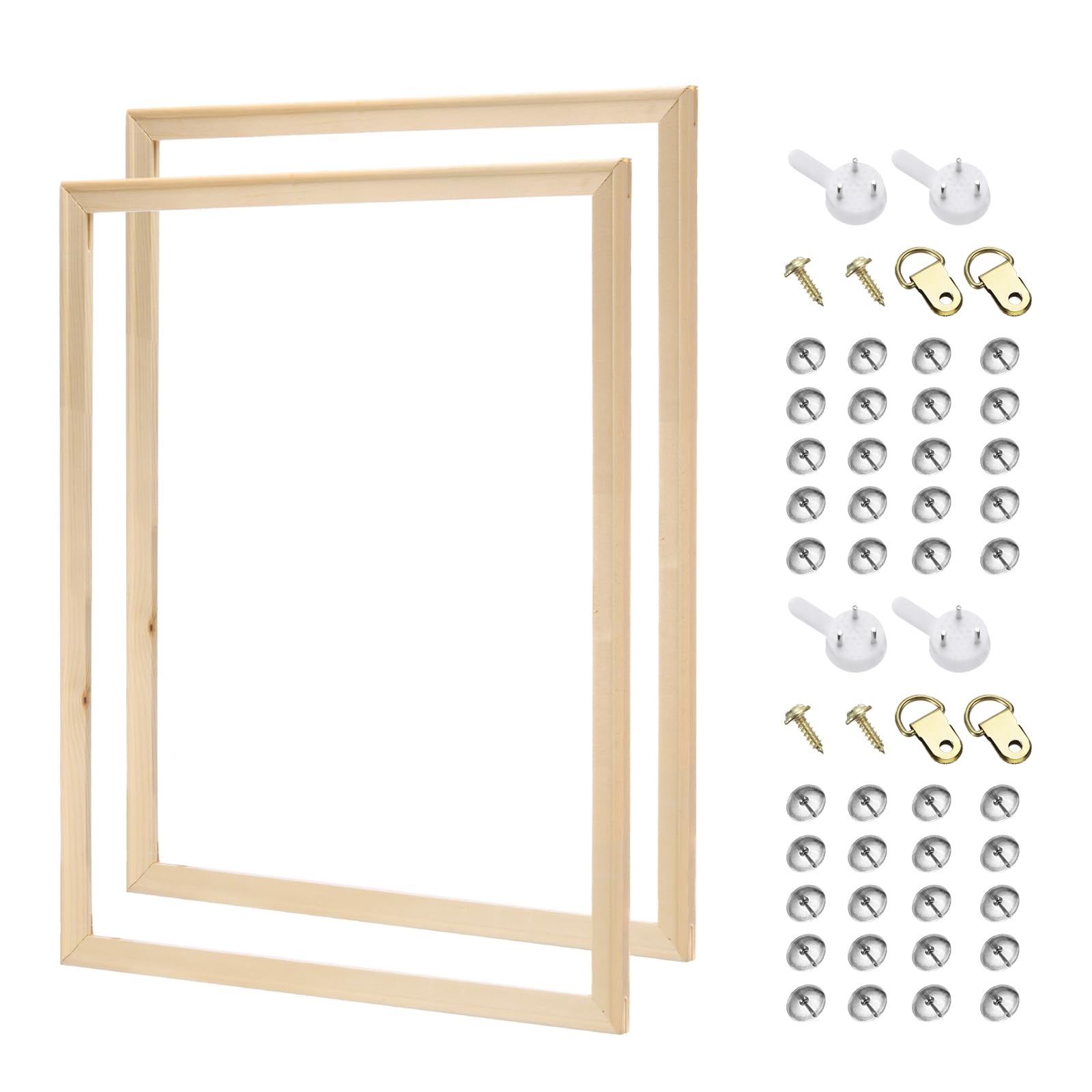 Kit de cuadros de madera removibles para pintar por números PATIKIL