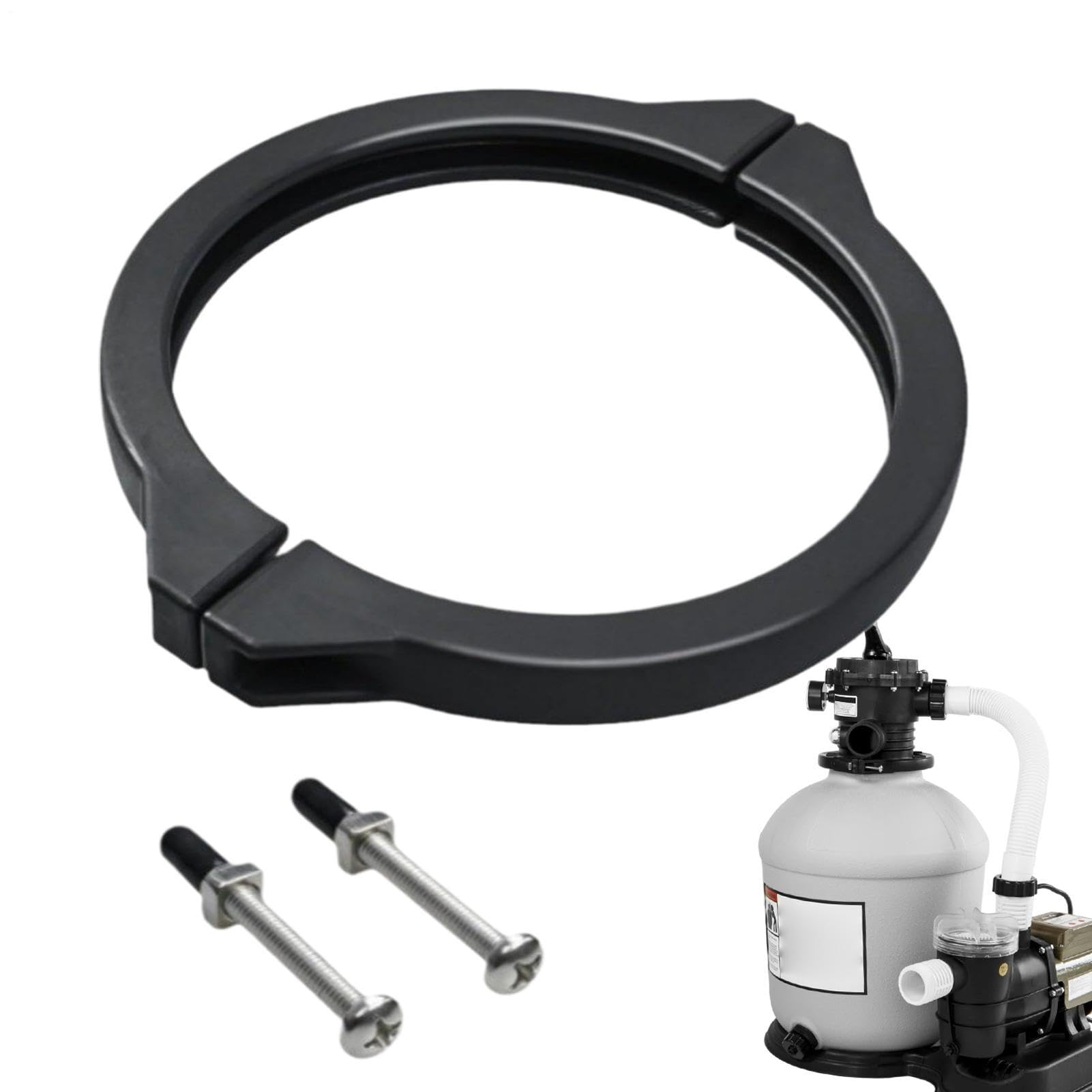 Collier étanche pour soupape de filtration avec pince de valve pour filtre à sable anti-fuite
