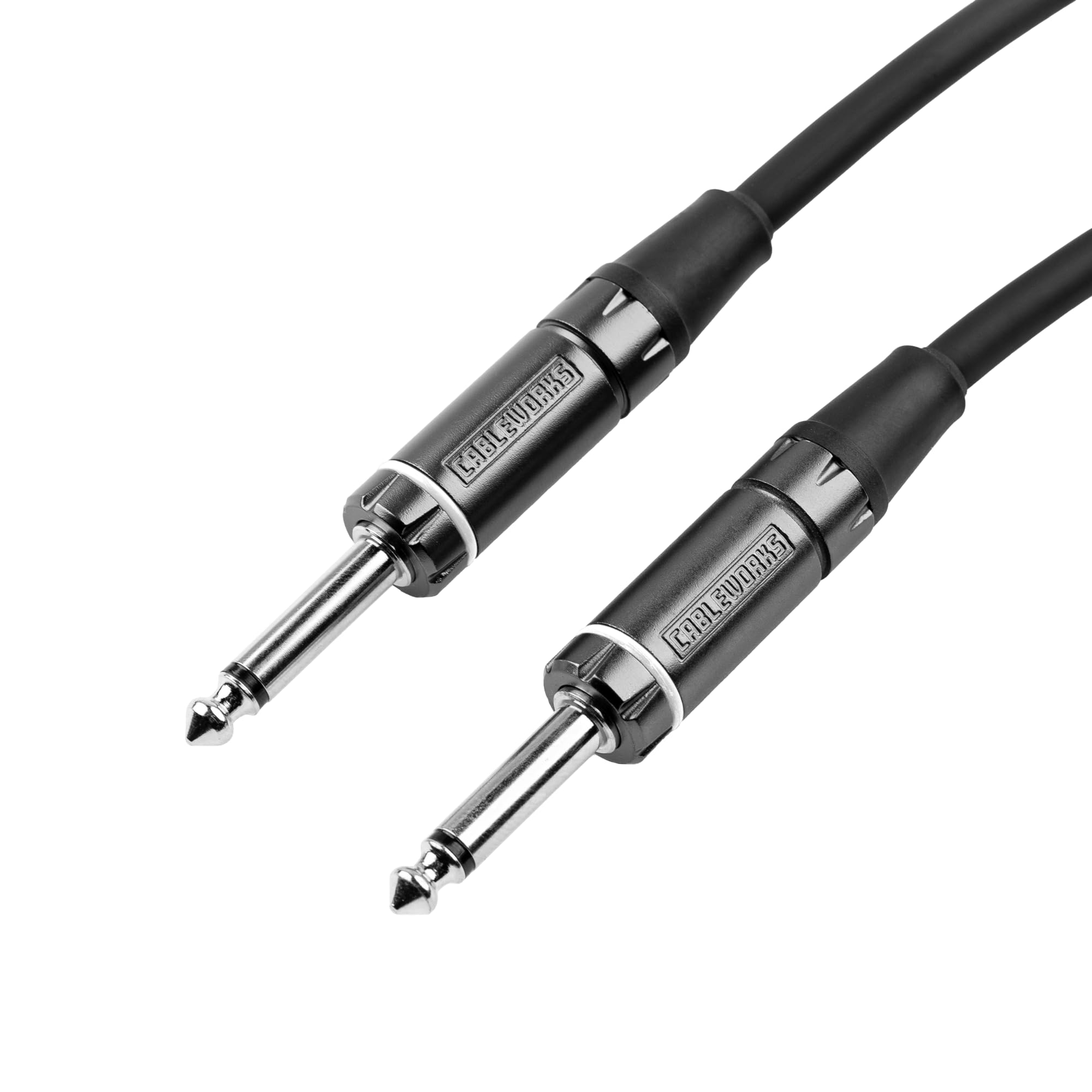 Cableworks By Gator Cases Composer Series - Cable de instrumento recto a recto de 3 pies (GCWC-INS-03)