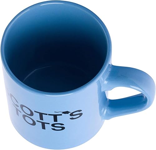Miniatura 3 de Silver Buffalo The Office Scott's Tots - Taza de café de cerámica, 14 onzas