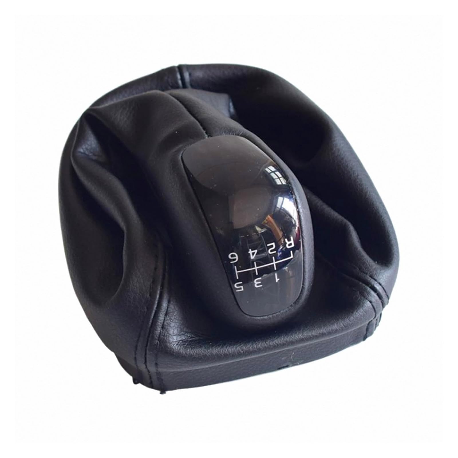 Glblpexelr 6-Speed-A For Benz C Class W203 S203 Gear Shifter Knob Pu Leather Performance