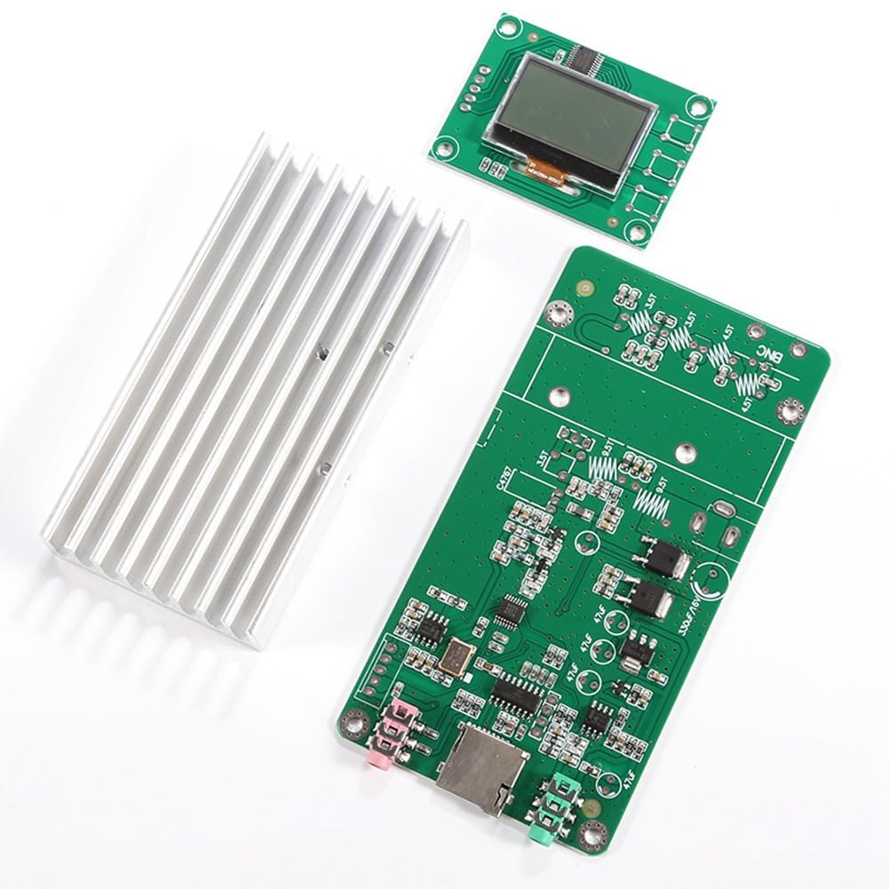 Trasmettitore FM Stereo A Fase Bloccata da 15 W Kit di Frequenza Digitale Radio PLL + Modulo Display Digitale LCD