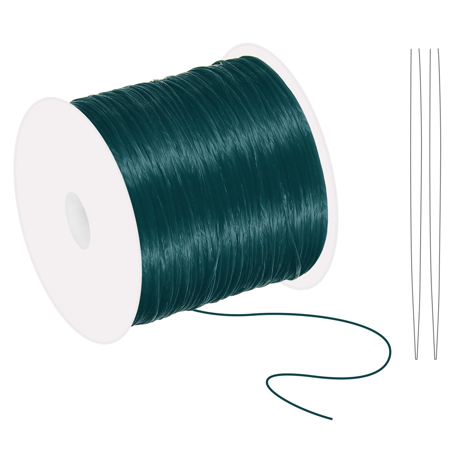 PATIKIL Elastic String for Bracelets 0.8mm x 131-Yard Stretchy Bracelet String Stretch Bead Cord for Seed Beads Jewelry and Bracelets Making