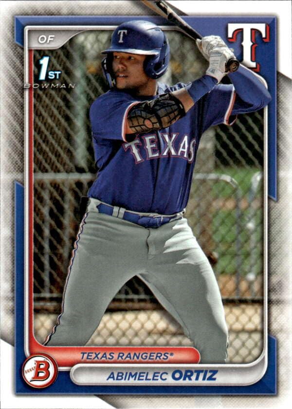 Amazon.com: 2024 Bowman Prospects Baseball #BP-16 Abimelec Ortiz