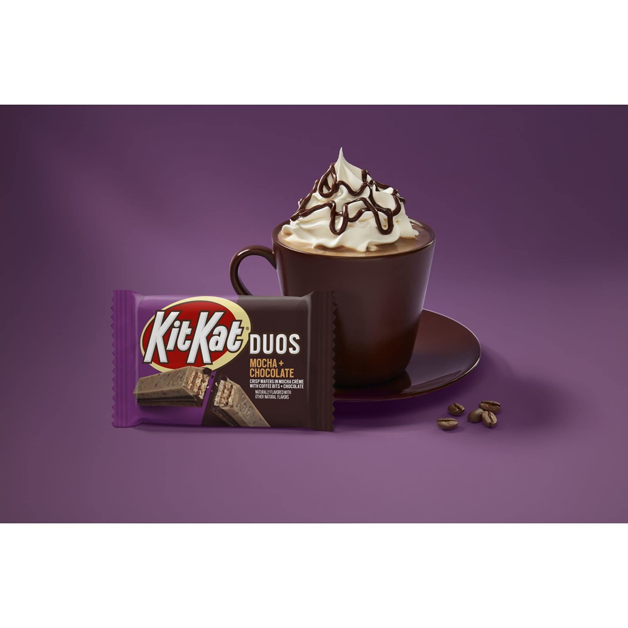 Buy KIT KAT DUOS Mocha Flavored Creme, Chocolate and Coffee Bits Wafer