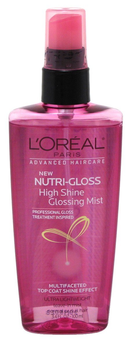 Loreal Nutri-Gloss Shine Mist 3.4oz Pump