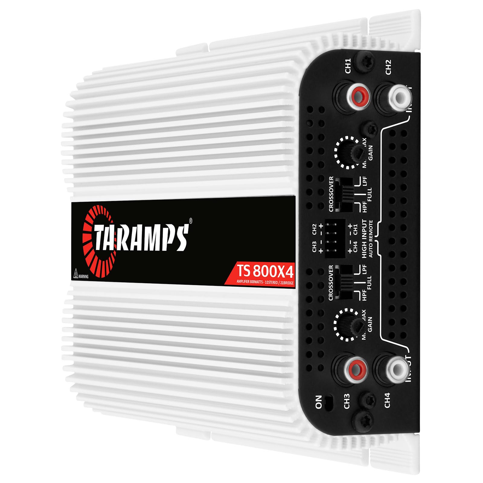 TARAMPS TS 800X4 パワーアンプ Taramps TS 800x4 1 Ohm Multichannel Stereo Amplifier 800 Watts Rms