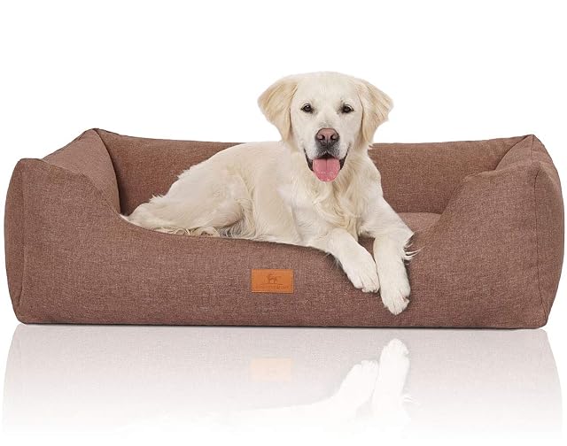 Knuffelwuff - Cama para Perros, Cesta para Perros, sofá para Perros, cojín para Perros, Funda Lavable