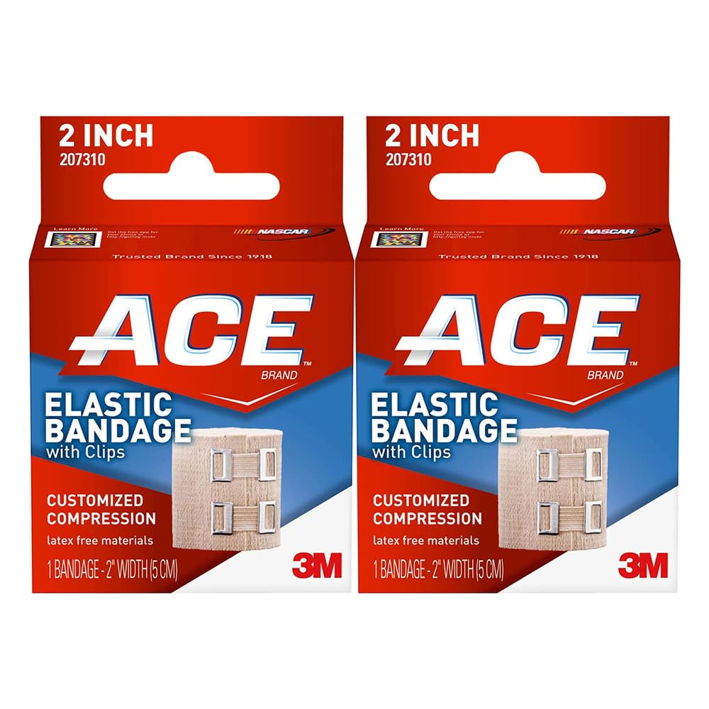 ACE Elastic Bandage with Hook Closure, 4 Inches Wide, Pack of 3 – Adjustable Compression Wraps for Injury Support and Recovery — Amazon image 12