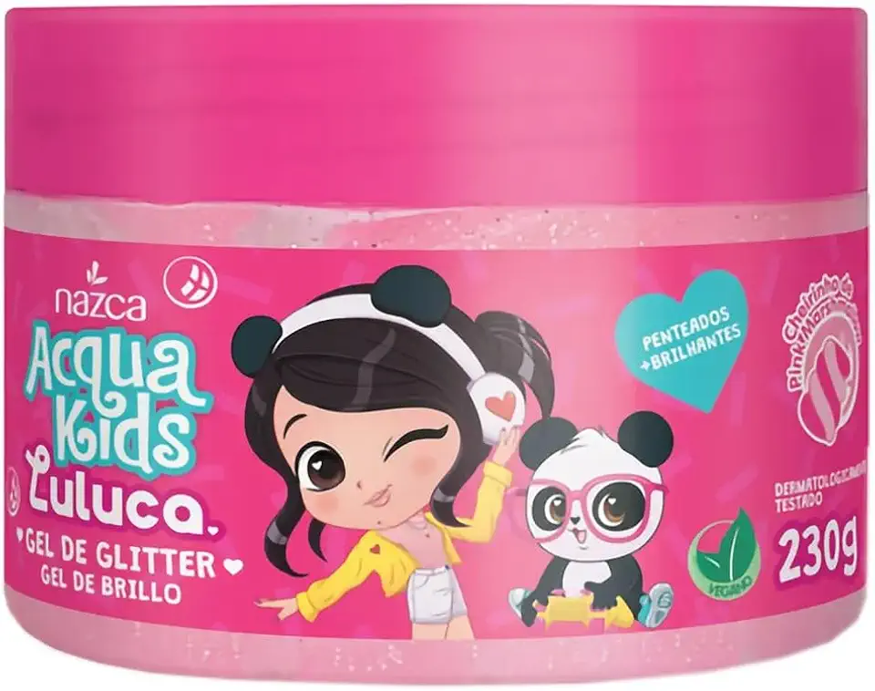Nazca – Gel Glitter Acqua Kids Luluca 230g