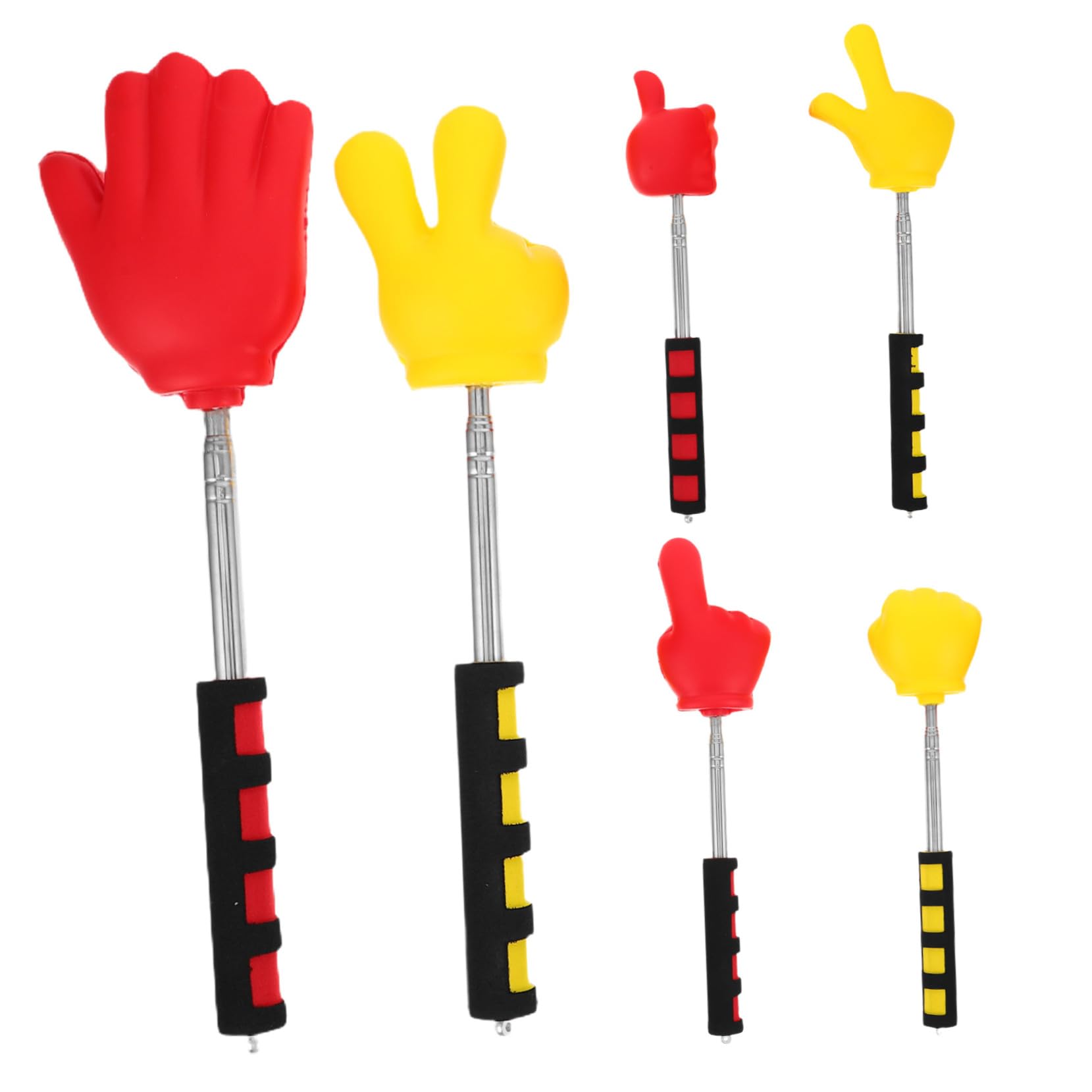Mikikit 6piezas Bastón de Enseñanza Puntero Extensible Puntero Retráctil para Aula Minipuntero Telescópico para Profesores para Pizarra y Presentaciones Clase
