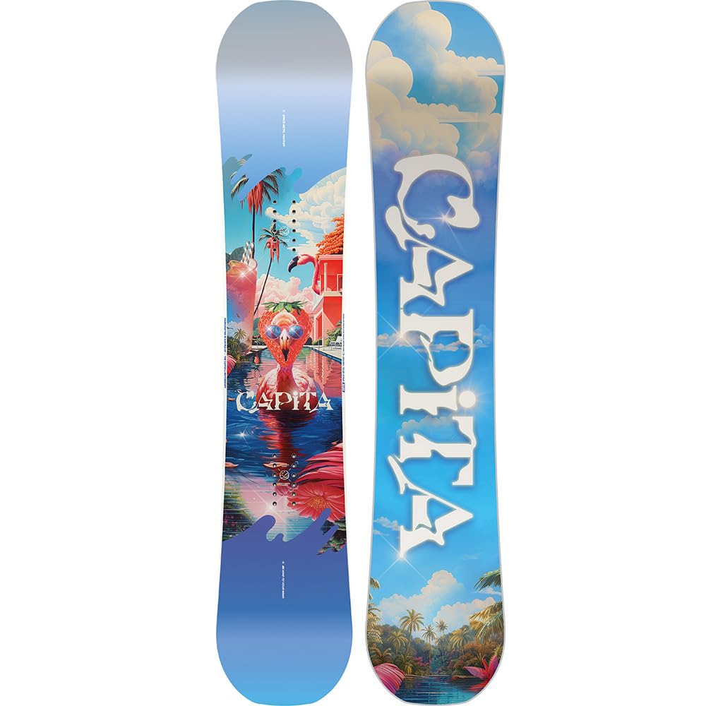 Amazon.com : CAPiTA Space Metal Fantasy Wide Snowboard, 153cm - W