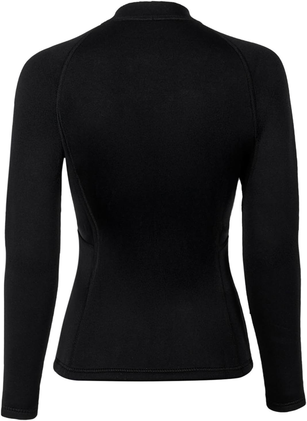 TiaoBug Womens 3mm Thermal Swim Shirts Sporty Wetsuit Jacket for Scuba Diving Sailing Wading