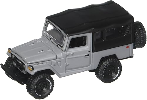 Johnny Lightning 164 Classic Gold 2017 - 1980 Toyota Land Cruiser- Gris