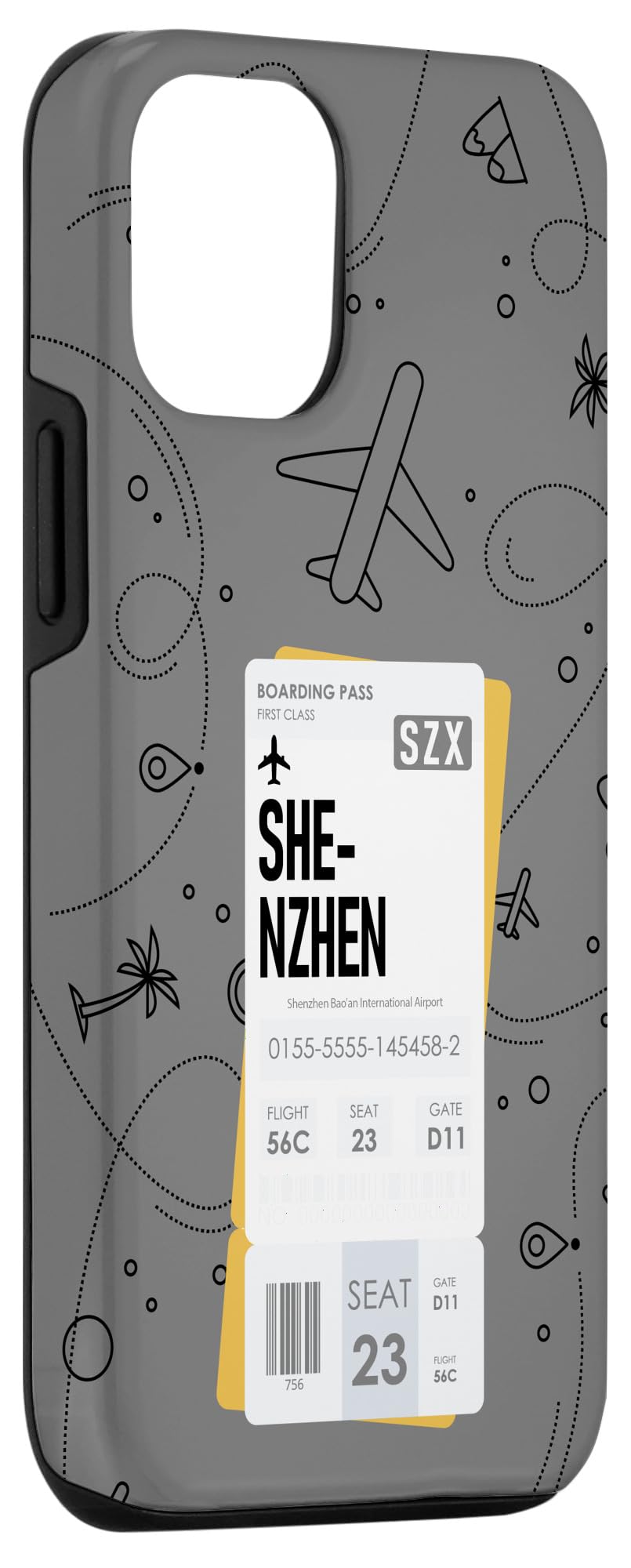 スマホアクセサリー airports 槌屋ヤック ハイアンドロー スマホホルダー カーボン ZE－83 の