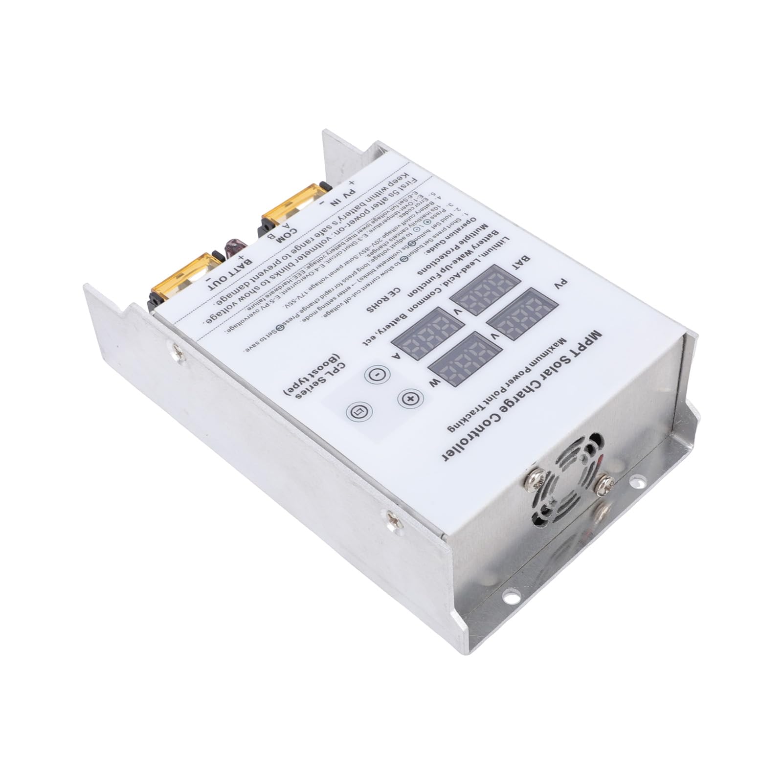 Topiky Cargador de Controlador Solar MPPT de 600W, Regulador Elevador de