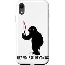 Yo Minus Fan Merch Murderous Sloth With Knife Case for iPhone XR