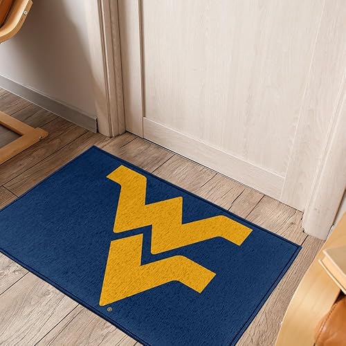 Miniatura 7 de Campus Lab West Virginia University - Tapete antideslizante para interiores, marca primaria, 20 x 31.5 pulgadas, tapete para entrada interiorpuerta
