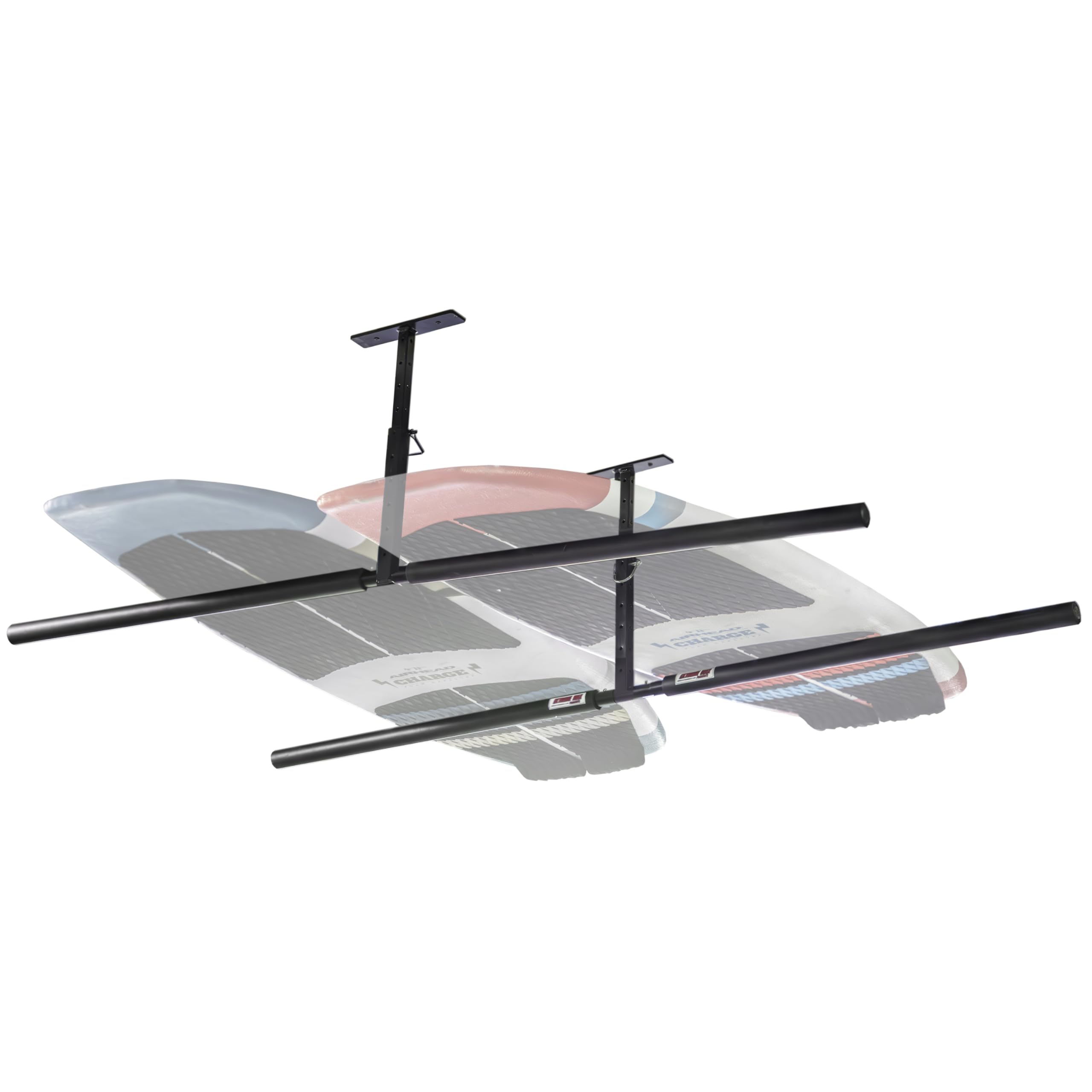 Extreme Max 3006.8761 Extendable Aluminum SUP/Surfboard Ceiling Rack for Home and Garage Overhead Storage