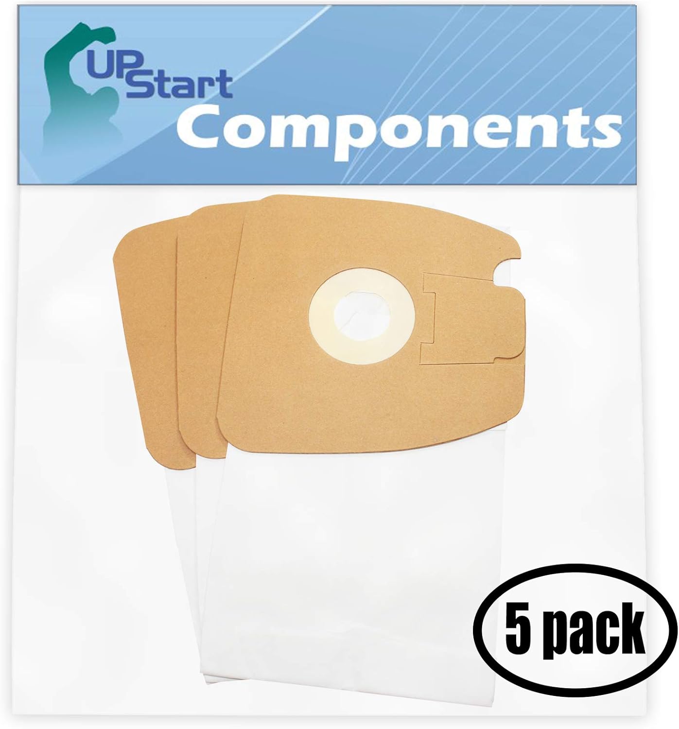 Upstart Battery 15 Replacement for Eureka 3676A Vacuum Bags - Compatible with Eureka Style MM Vacuum Bags (5-Pack - 3 Vacuum Bags per Pack)