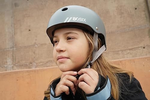 Miniatura 6 de 80Six Dual Certified Kids Bike, Scooter, and Skateboard Helmet, Designed by Industry Leading Brand Triple 8
