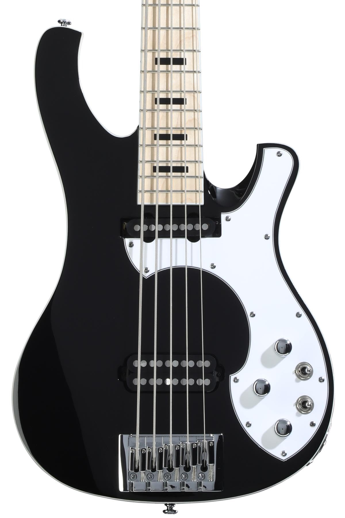 Amazon.com: Schecter Stargazer 5 5-string Bass Guitar - Black