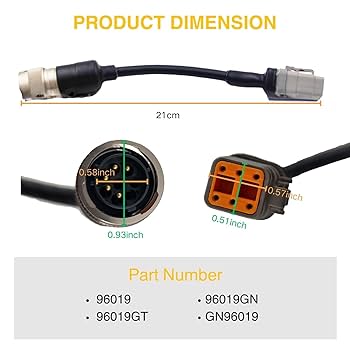 t Amazon.com: SPJIUQI Control Box Harness Adapter 96019GT