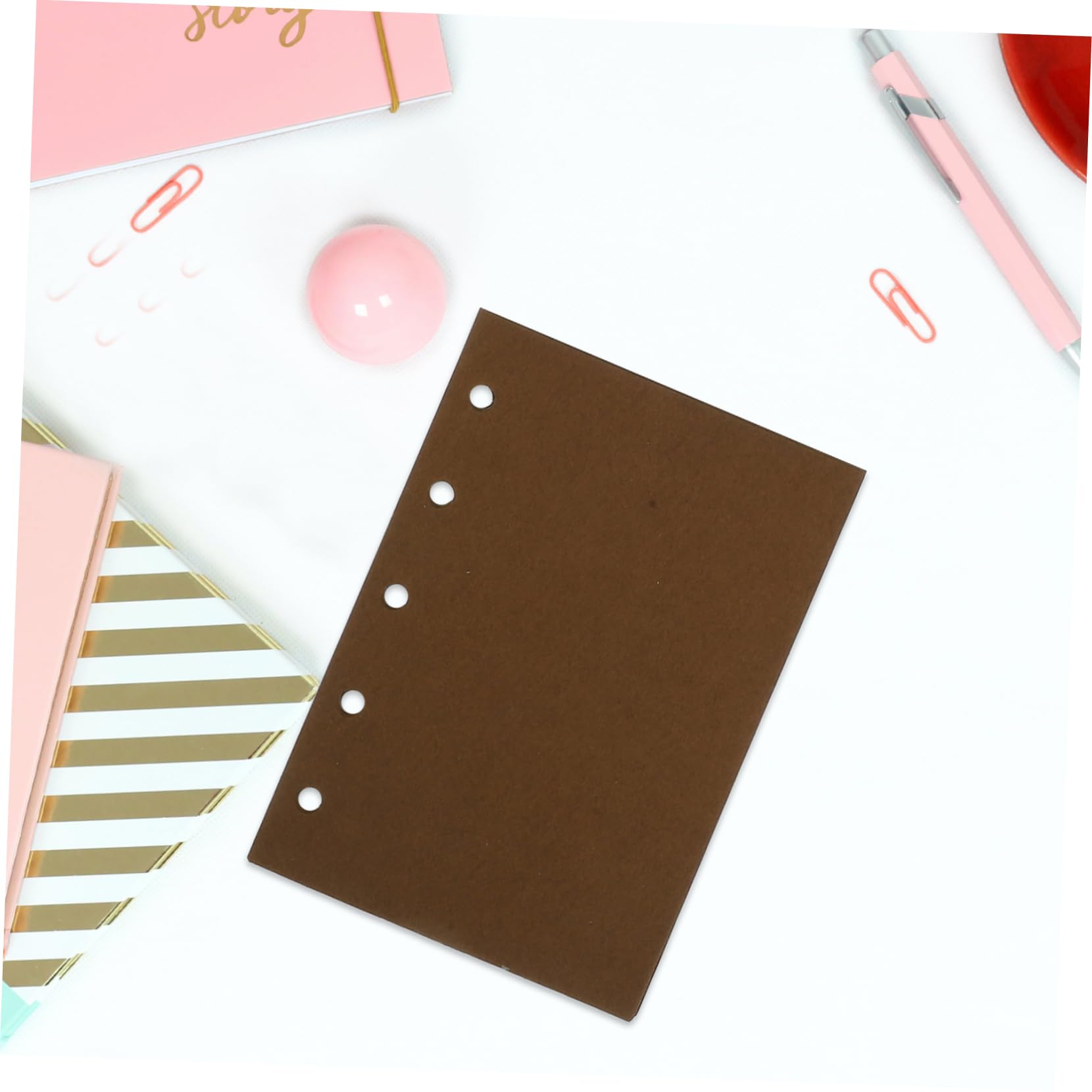 TEHAUX 1500pièces Papier De Rechange Pour Carnet Mobiles Recharges De Planificateur Papier à Écrire Format