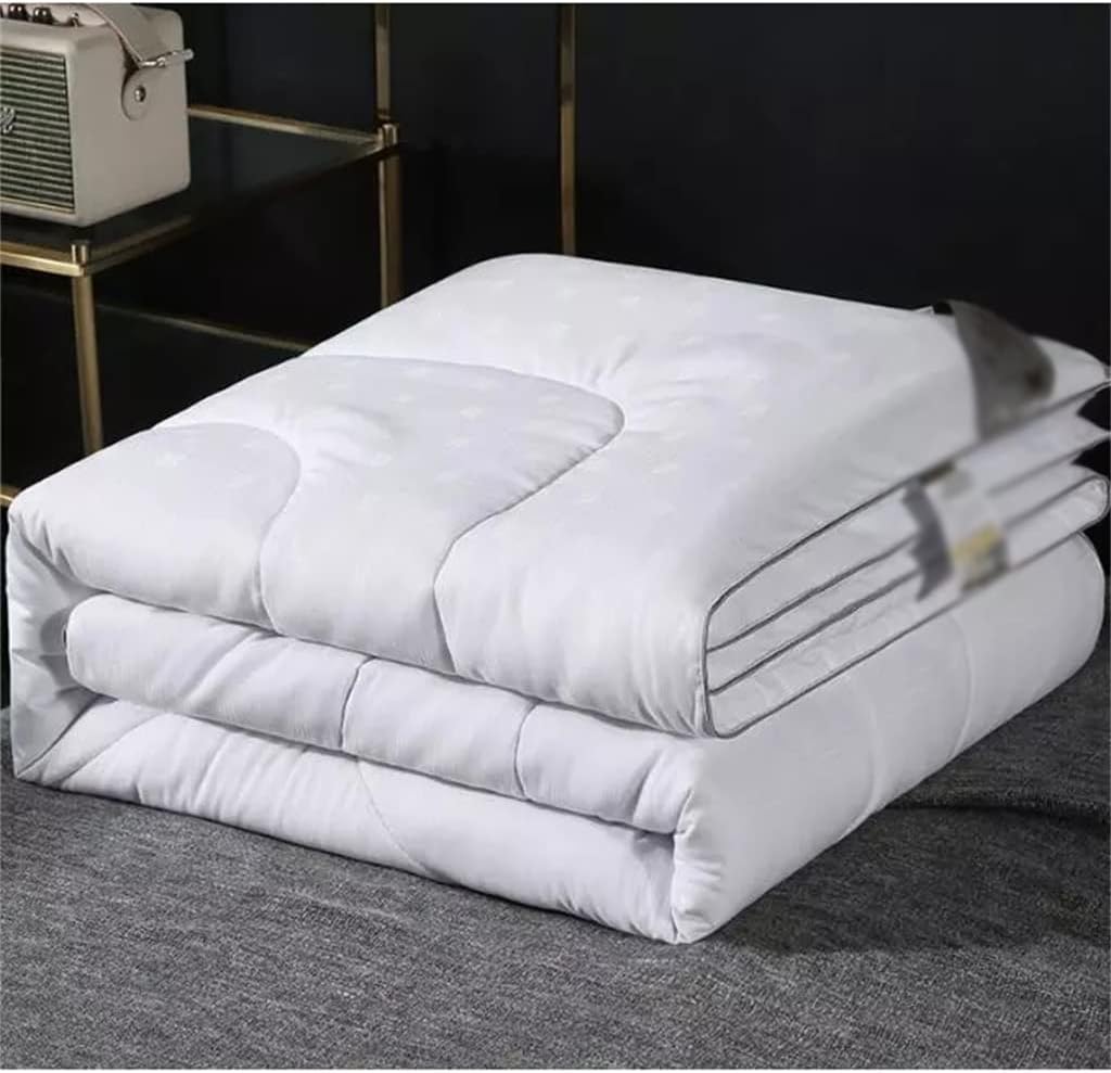 Handmade Summer Cotton Quilt Hotel Blanket Sleep Silk Comforter 7.9 x 9.1 inches (200 x 230 cm) Bedspread Warm Duvet (Color: D, Size: 86.6 x 94.5 inches (220 x 240 cm), 6.8 lbs (3 kg), D 78.5 x 90.6