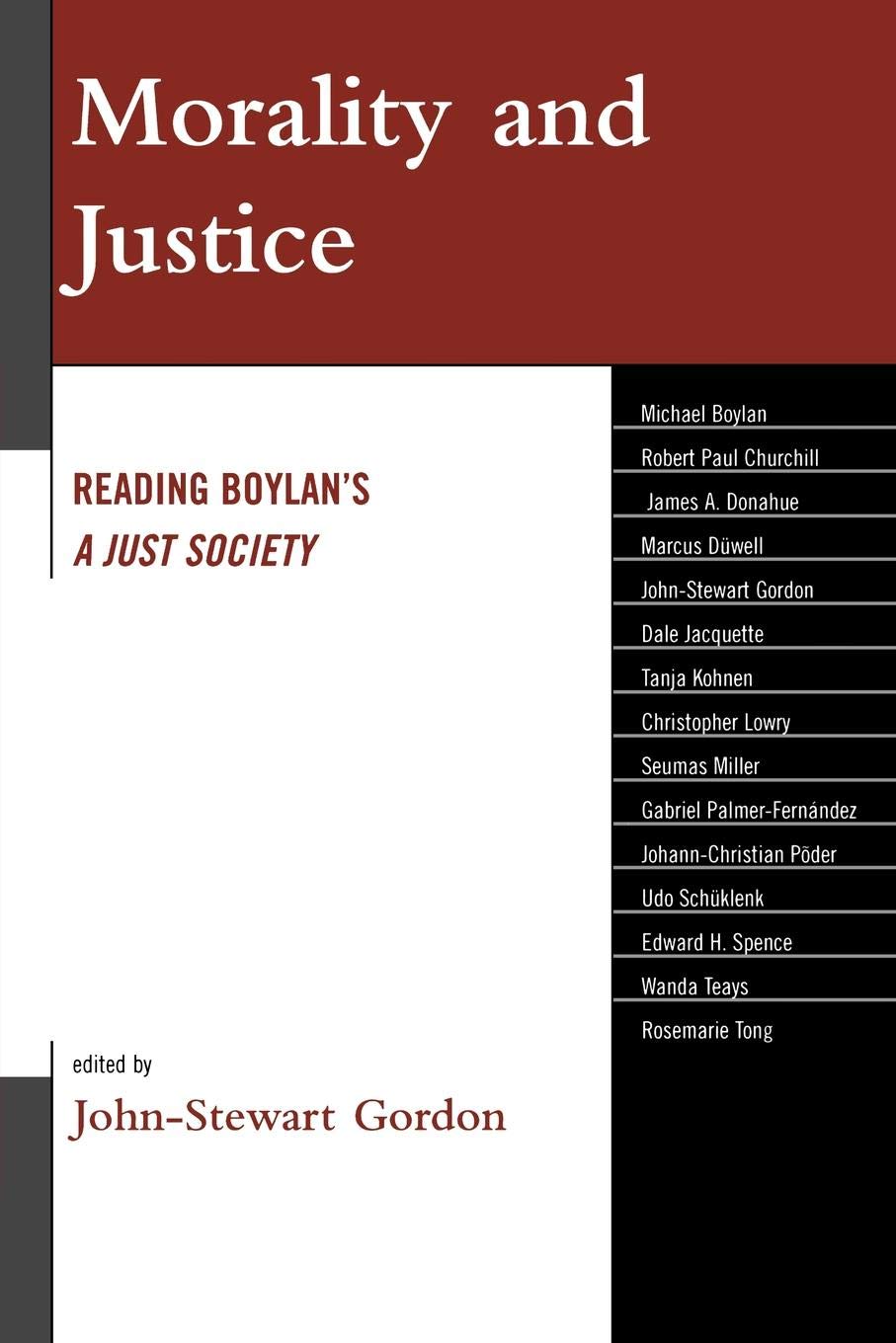 Morality and Justice: Reading Boylan's 'A Just Society'