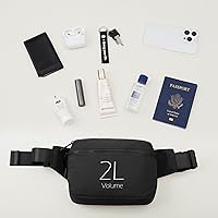 Amazon.com | ODODOS 2L Belt Bag for Women Men, Crossbody Fanny