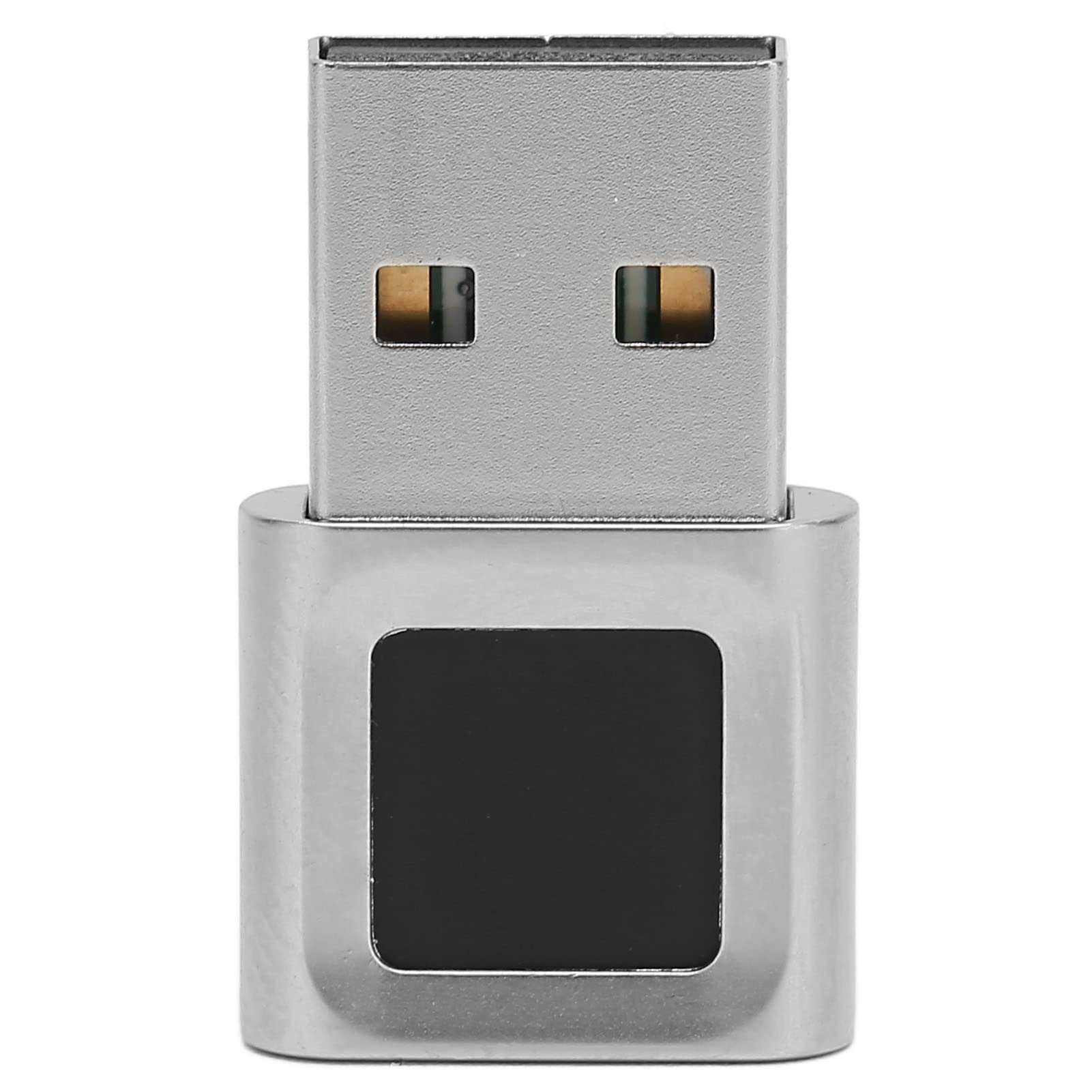 Lector de huellas dactilares USB, mini escáner de huellas dactilares, sensor biométrico de lector de huellas dactilares para PC Win PC, portátil, coincidencia rápida de 360 grados