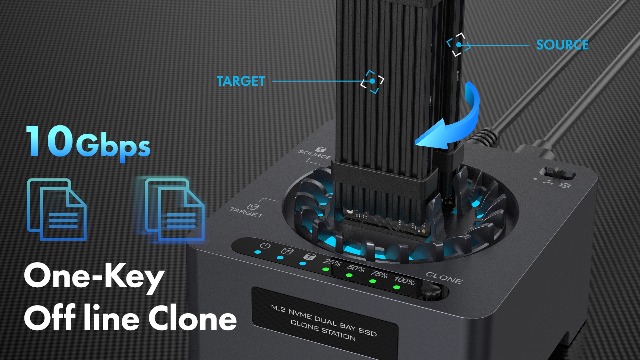 GRAUGEAR M2 Dockingstation Für NVMe PCIe & NGF Produktbild-Vorschau 5