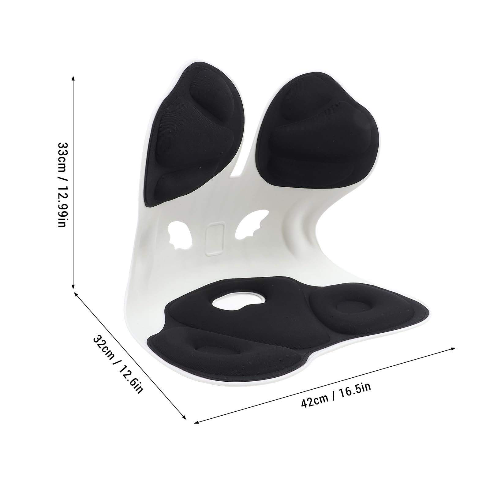 VGEBY Cuscino Supporto Lombare con Design Traspirante Cavo per Sedia