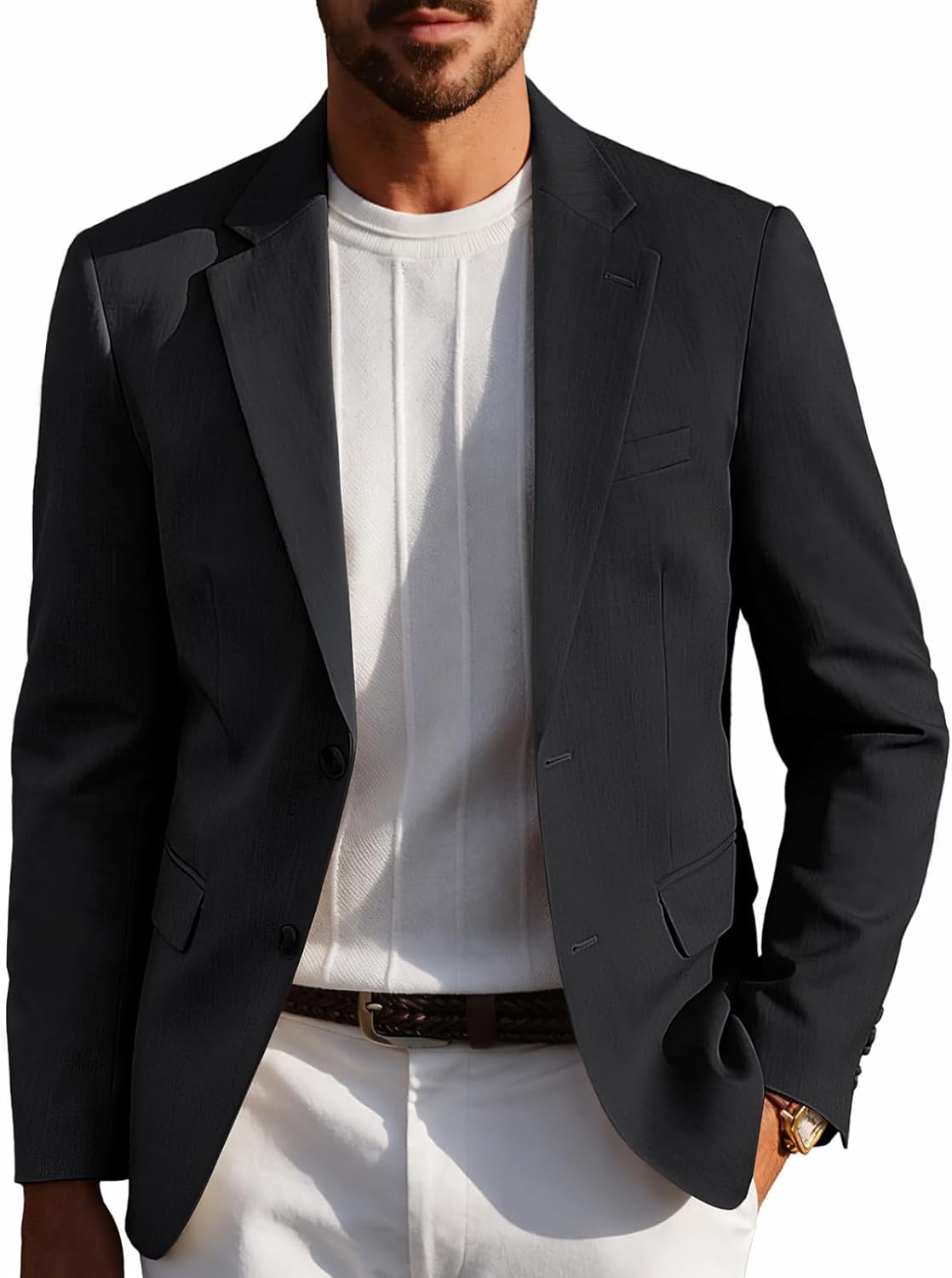 PJ PAUL JONES Blazer for Men Classic Sport Coat Casual Sport Suit Jackets Slim Fit