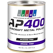 Rolite Aircraft Metal Polish 4.5 Oz Ap400 Fine for Airplane Aluminum Bare Metal Aviation Detailing Restoration