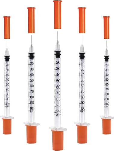 Miniatura 9 de U-100 - Jeringa de 0.315 in con aguja, envuelta individualmente, paquete de 100